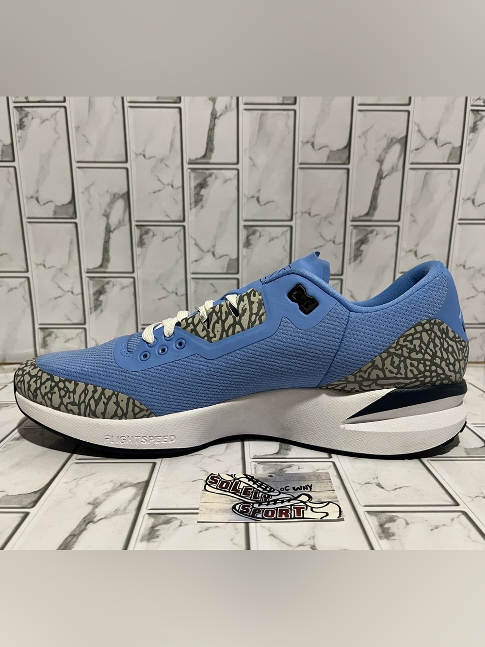 New Nike Air Jordan Racer 89 PE Player Exclusive Training Shoes UNC Tarheels Men - Picture 8 of 14